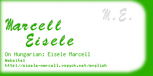 marcell eisele business card